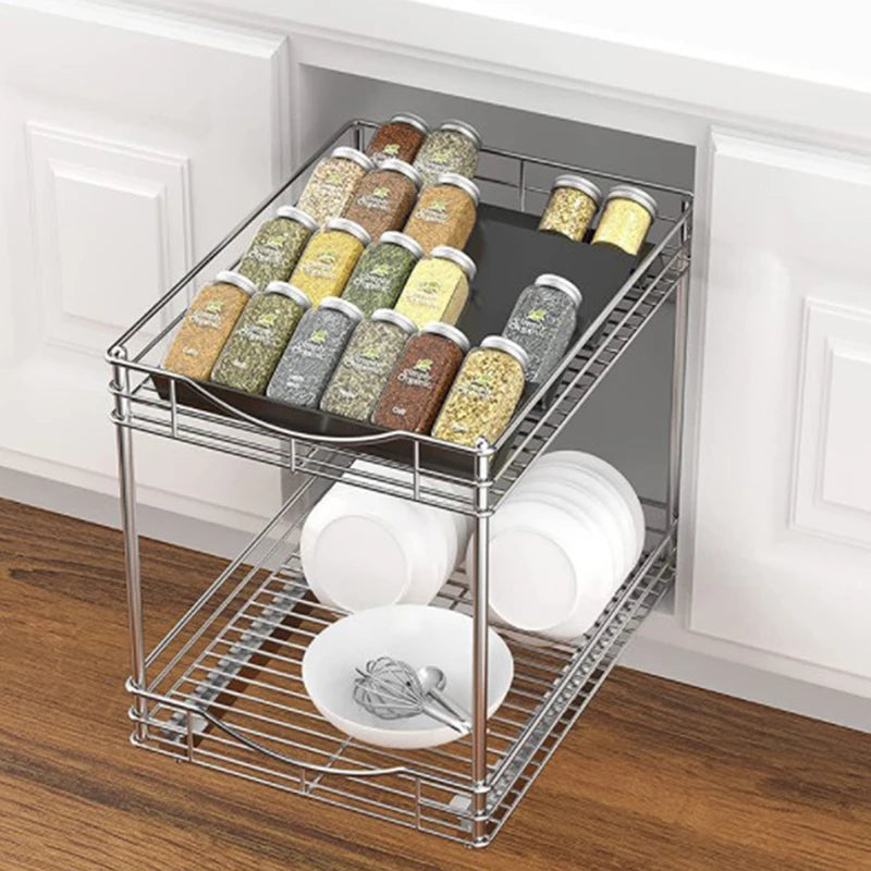 Kitchen Spice Organizer Rack